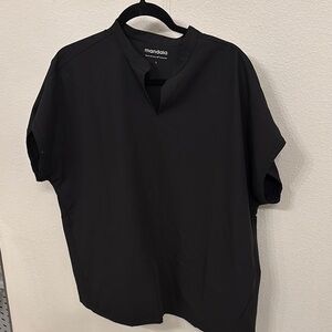 Mandala Women’s Black scrub top